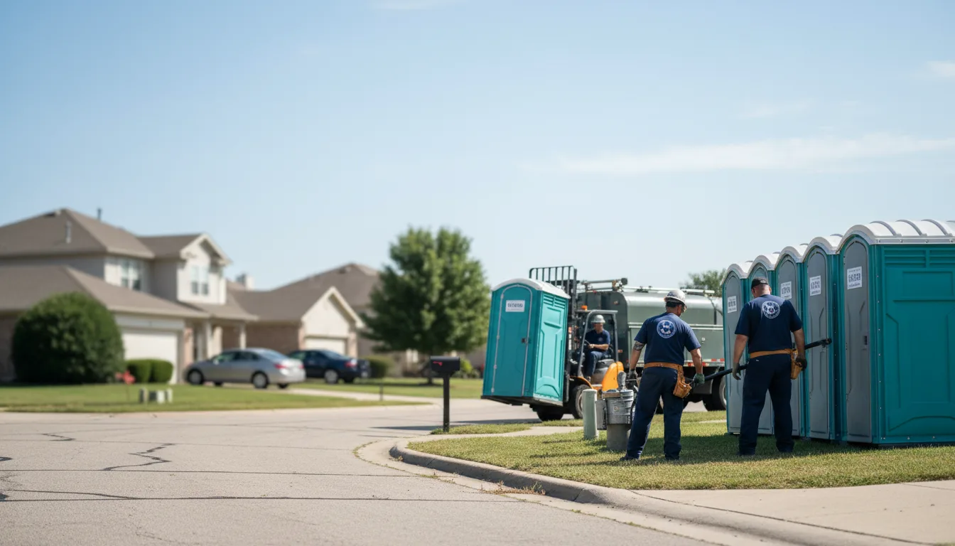 Porta Potty Rental in Poplar Grove, AR near me